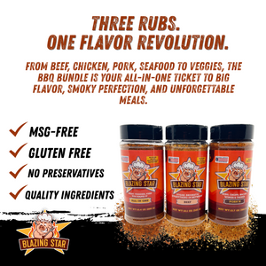 Blazing Star BBQ Barbecue Bundle