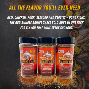 Blazing Star BBQ Barbecue Bundle
