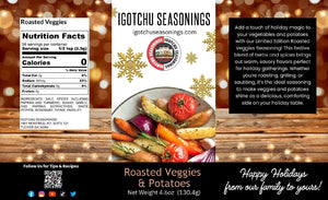 Roasted Veggie 5.5 oz  Holiday Limited Edition