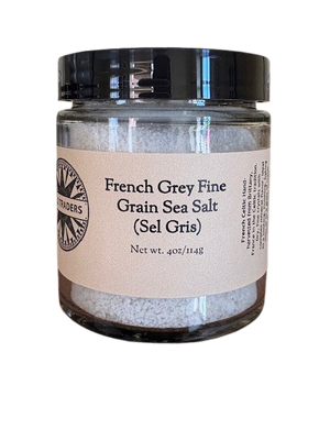 French Grey Sea Salt (Sel Gris) Fine or Coarse Grain Celtic - New Sizes!