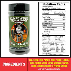 Gunpowder Steak & Brisket Seasoning