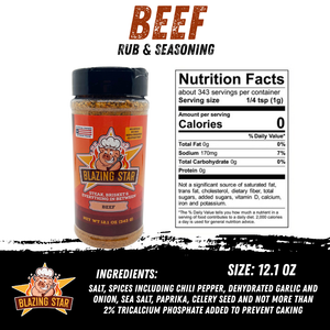 Blazing Star BBQ Barbecue Bundle