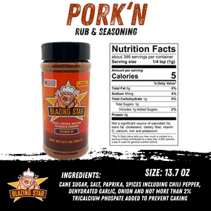 Blazing Star BBQ Barbecue Bundle