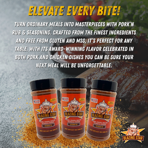 Blazing Star Pork'n Rub and Seasoning