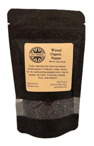 Parameswaran's Special Wynad Organic Black Pepper - From the Farm to Your Table - Our Exclusive!