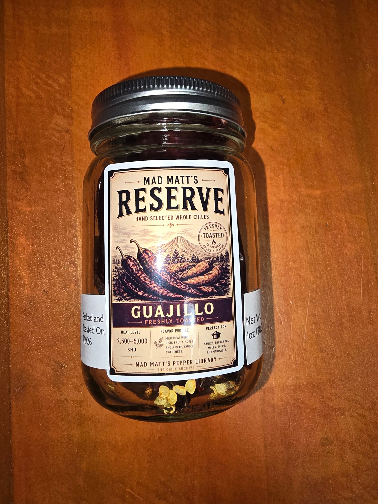 Mad Matt’s Reserve Whole Anaheim Chiles