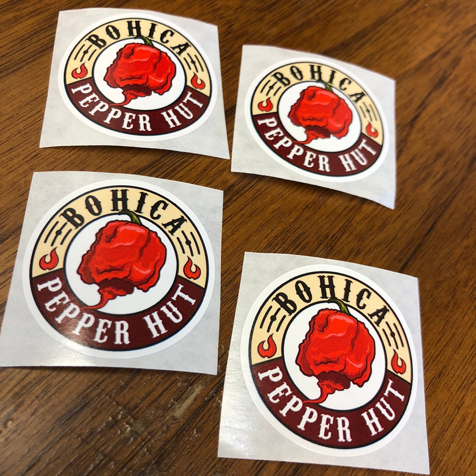 1.5 Inch Sticker - Bohica Pepper Hut - Bohica Pepper Hut 
