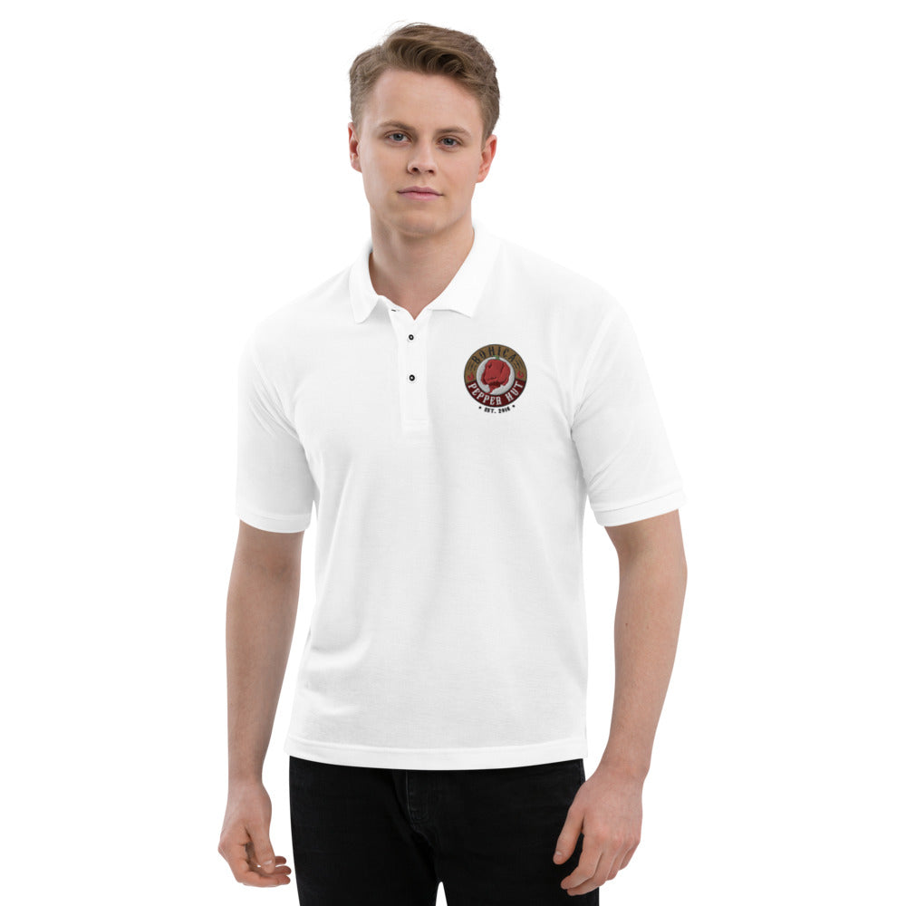 Men's Premium Polo - Bohica Pepper Hut 