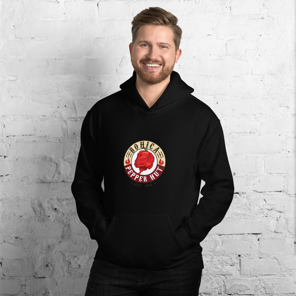 Unisex Hoodie - Bohica Pepper Hut 